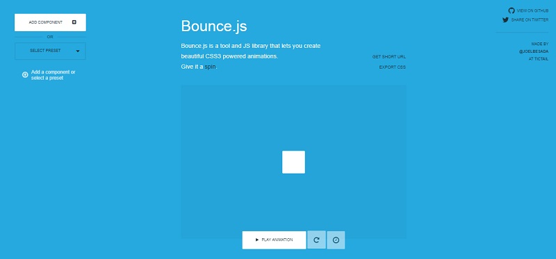 Bounce CSS Animation Libraries