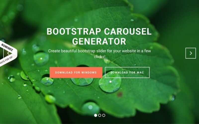 CSS Bootstrap image carousel