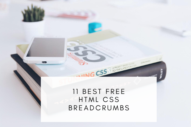 Best Free HTML CSS Breadcrumbs