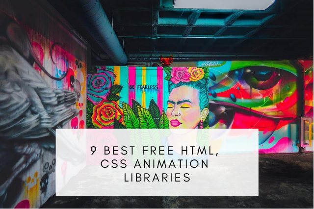 9 Best Free HTML CSS Animation Libraries
