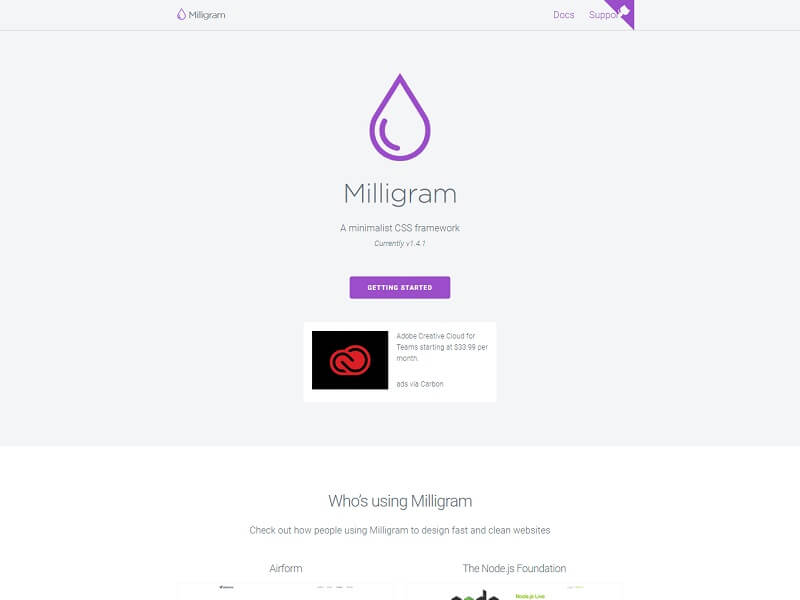 Milligram