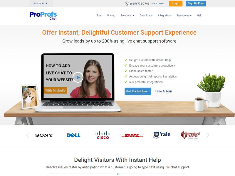 ProProfs Chat Live Chat Software for eCommerce