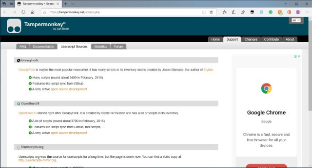 Tampermonkey Best Microsoft Edge Browser Extensions