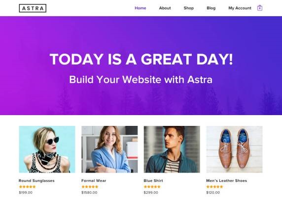 Astra Free WooCommerce WordPress Theme