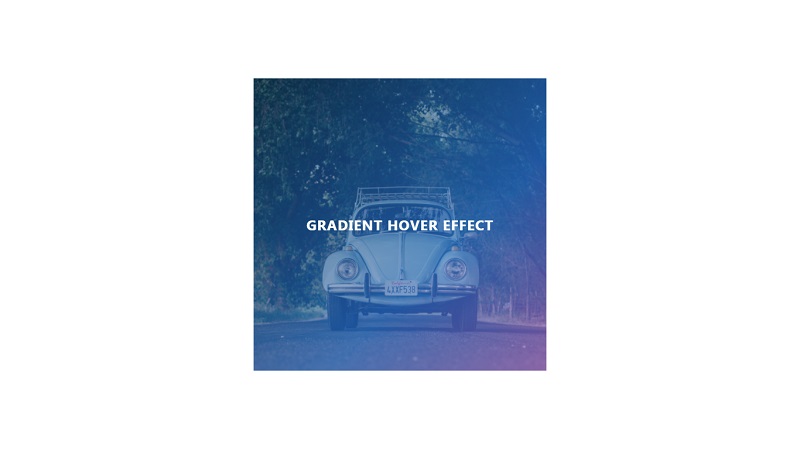 CSS Gradient CSS Image Hover Animation Effects