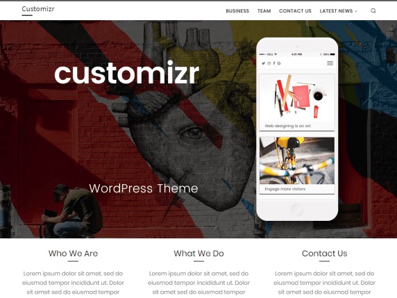 Customizr Free Ecommerce WordPress Themes