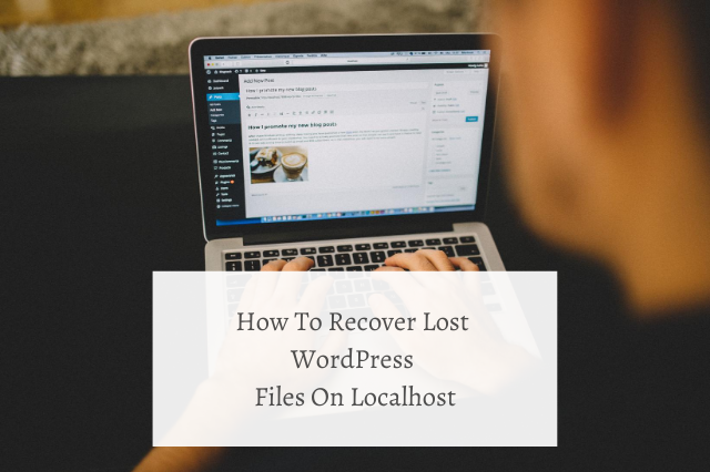 How To Recover Lost WordPress Files On Localhost