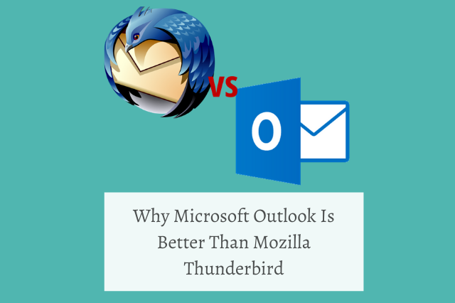Outlook vs Thunderbird