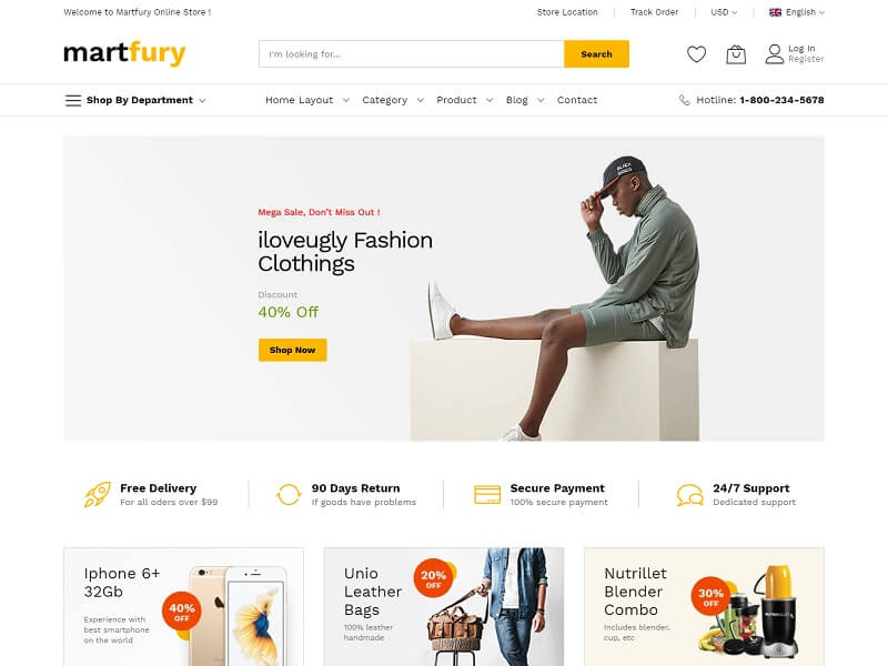 Martfury Magento Ecommerce Theme