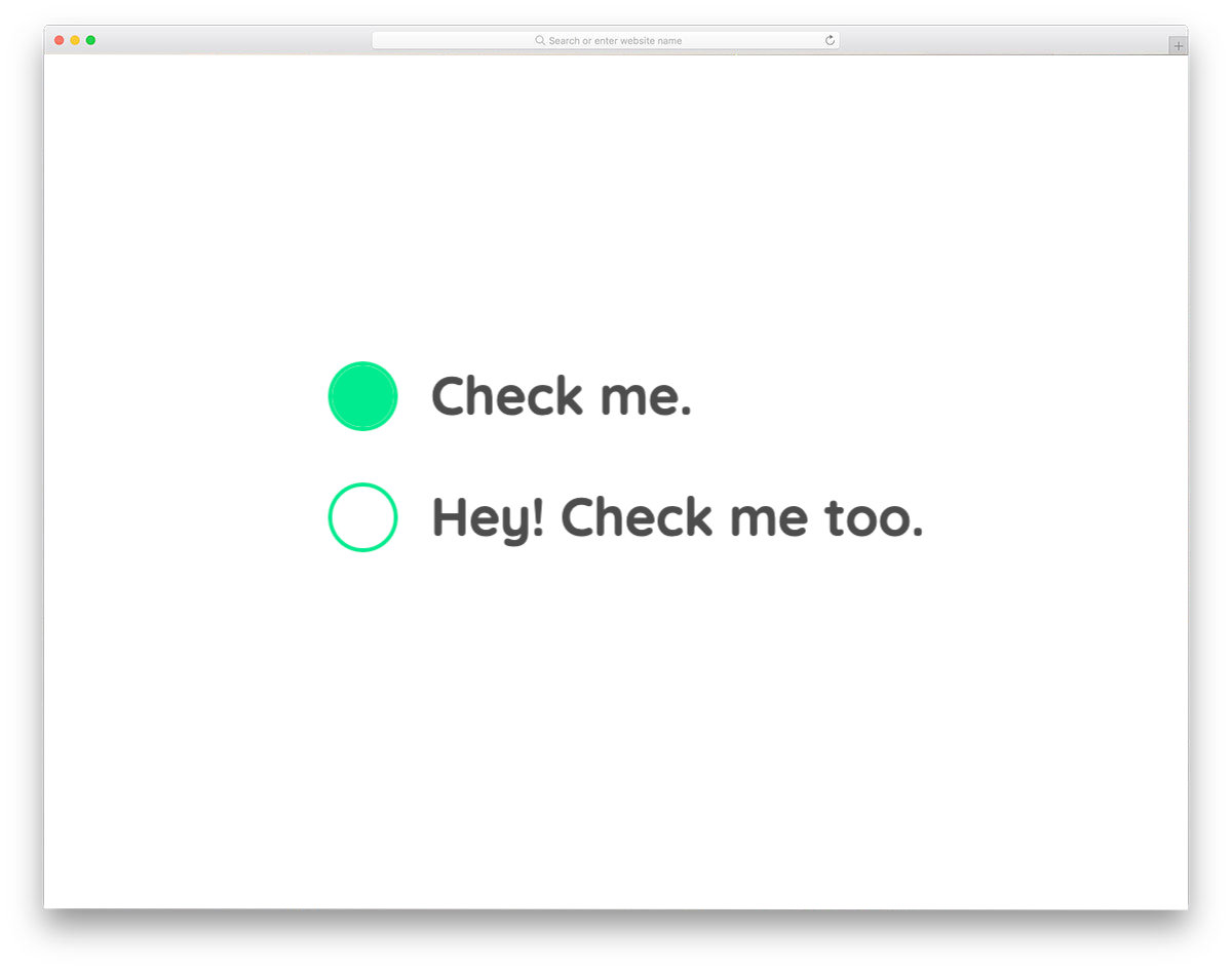 Simple Checkbox