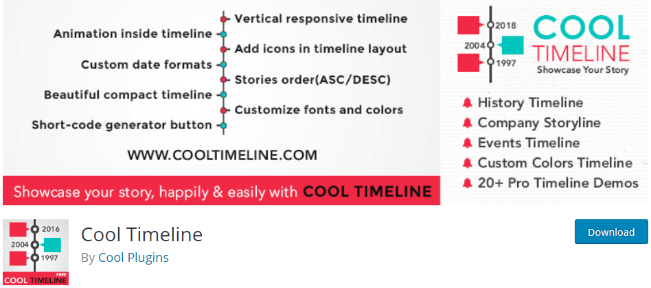cool timeline wordpress timeline plugins