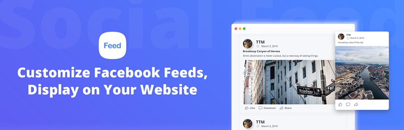 10Web Social Post Feed Facebook Plugin