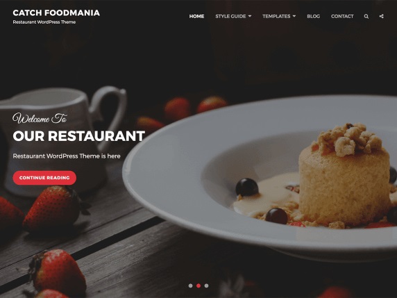Catch Foodmania WordPress Theme