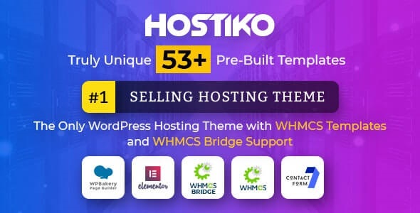 Hostiko WordPress Theme For Hosting website 