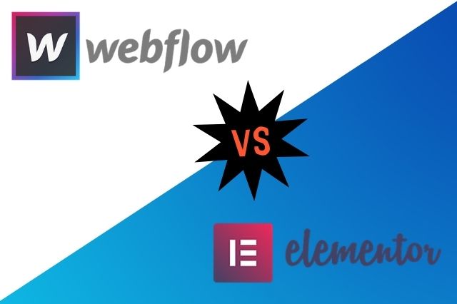 Webflow vs Elementor