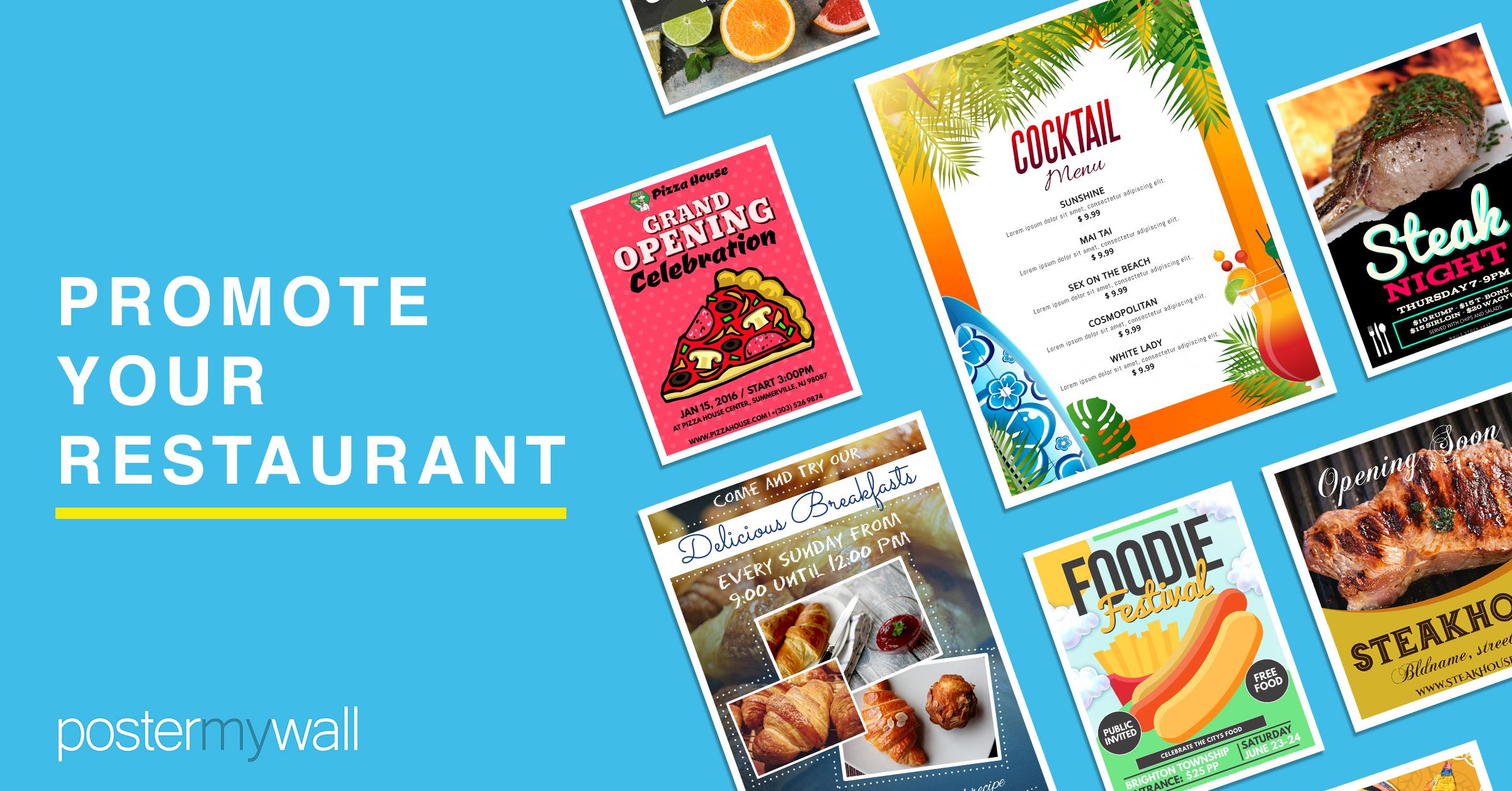 Menu designs