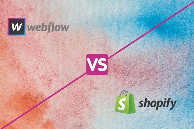 Webflow vs Shopify