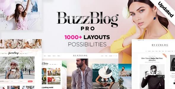 Buzz Blog Theme For WordPress 