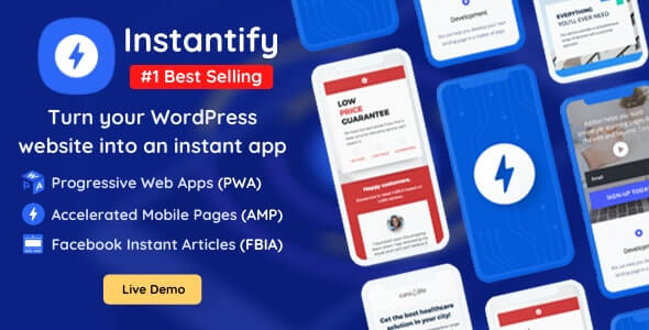 Instantify WordPress AMP Plugin