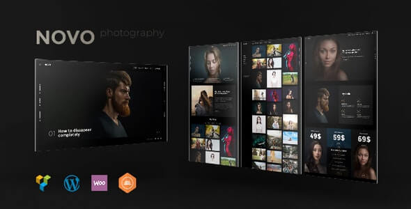 Novo Photography Theme For WordPress 