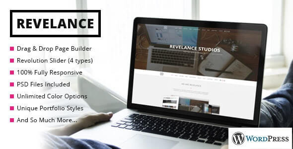 Revelance Parallax Theme For WordPress 