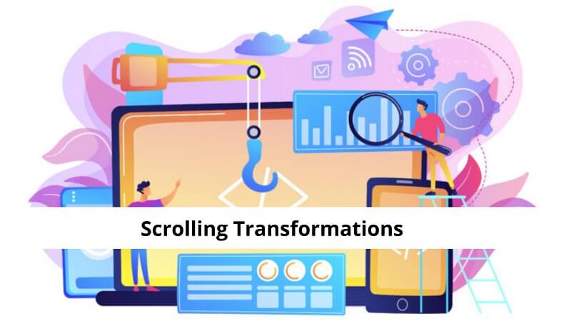 Scrolling Transformations