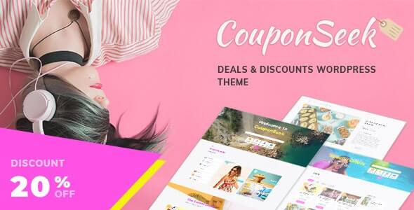 CouponSeek Coupon Theme For WordPress 