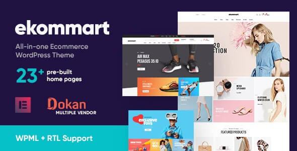 Ekommart Ecommerce Theme For WordPress 