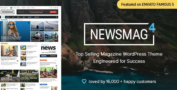 Newsmag Newspaper Theme For WordPress 