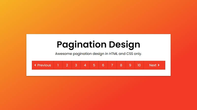 Pagination Designs