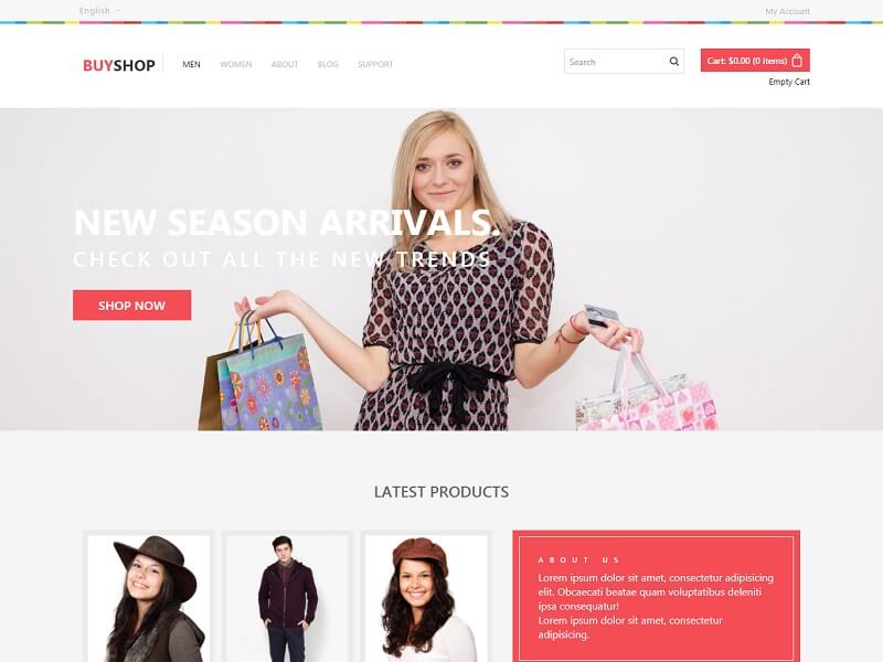 Best Free Fashion HTML Website Templates In 2024 | Top 10 picks