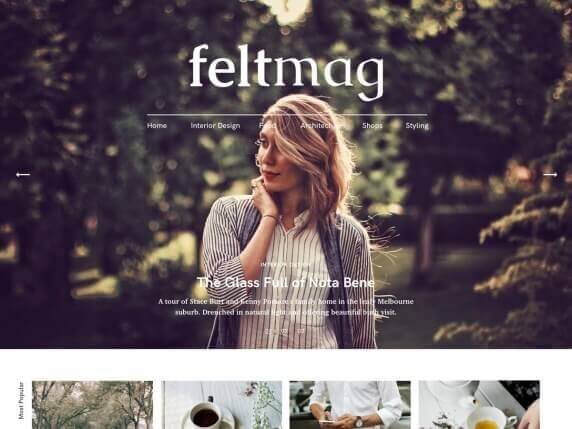 Felt Free Multilingual Theme For WordPress 