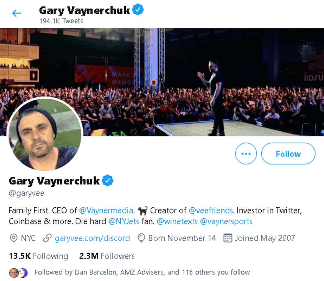 Gary Vaynerchuck's influencer marketing