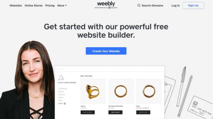 Weebly Free Blogging Platform