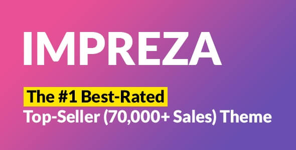 Impreza Best Selling WordPress Theme