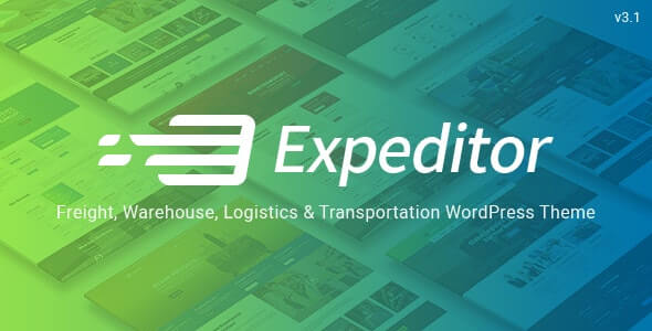 Expeditor WordPress Transportation Theme