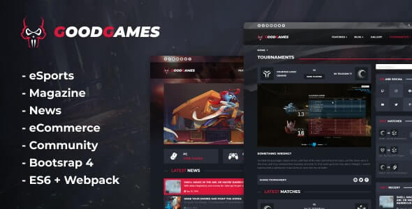 Good Games Gaming HTML Template