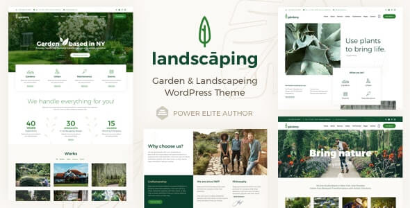 Landscaping Agriculture WordPress Theme