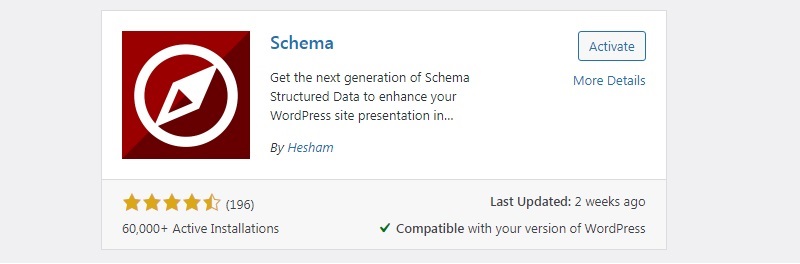 Add Schema markup to your WordPress Using Schema Plugin 
