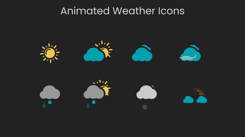 Animated Weather Icons 1