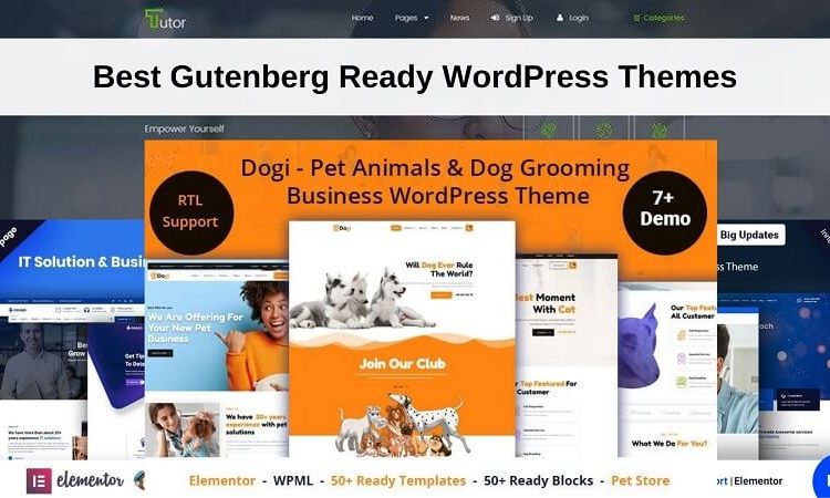 Gutenberg Ready WordPress Themes