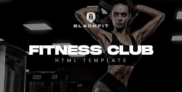 Blackfit Fitness HTML Template