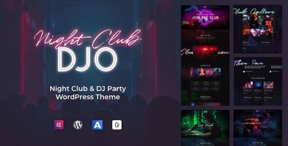 DJO Nightclub WordPress Theme