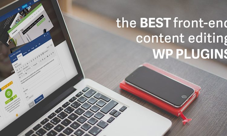 front end editing WordPress plugins