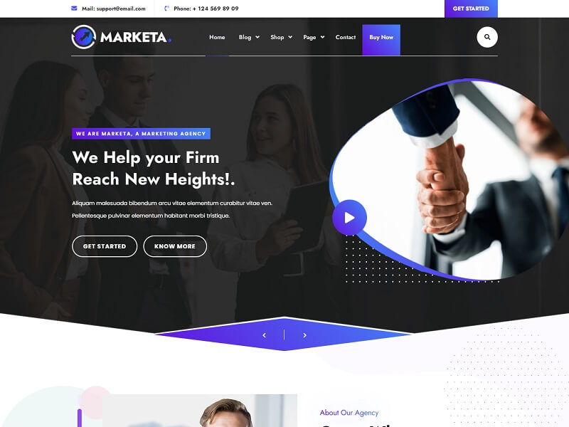 Marketing Agency WordPress theme