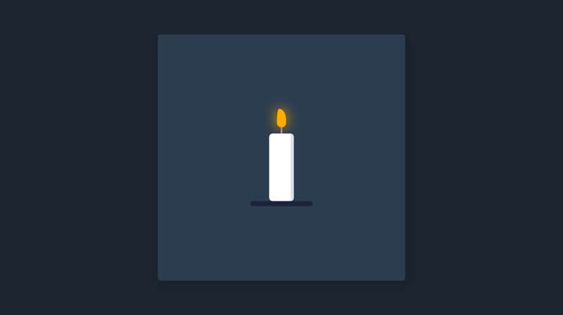 SCSS Candle