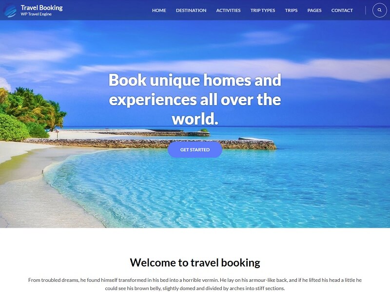 Travel Booking