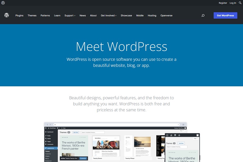 WordPress Open-Source CMS