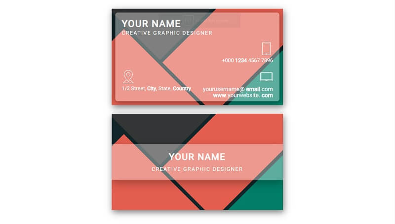 Material Business Card