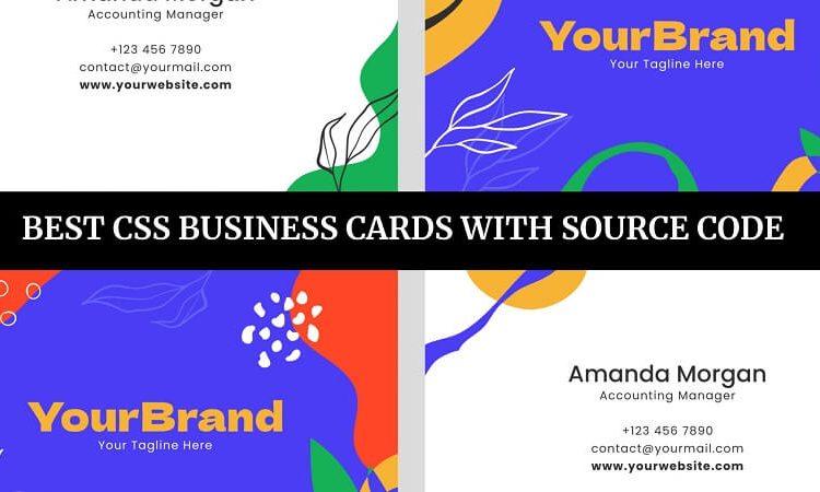 CSS Business Cards